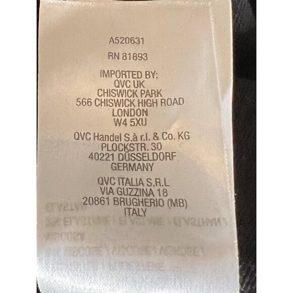 NWT D & Co. Women's Black Straight-Leg Jeans Size 6 Goth - Picture 11 of 11